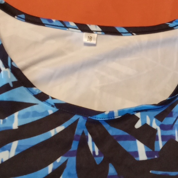 Swim shirt and shorts. Size 18. - Picture 1 of 4